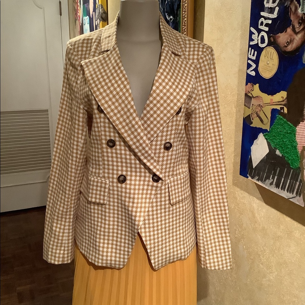 Double breasted blazer